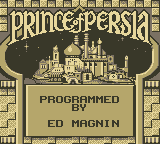 Prince of Persia screenshot 3 for GameBoy